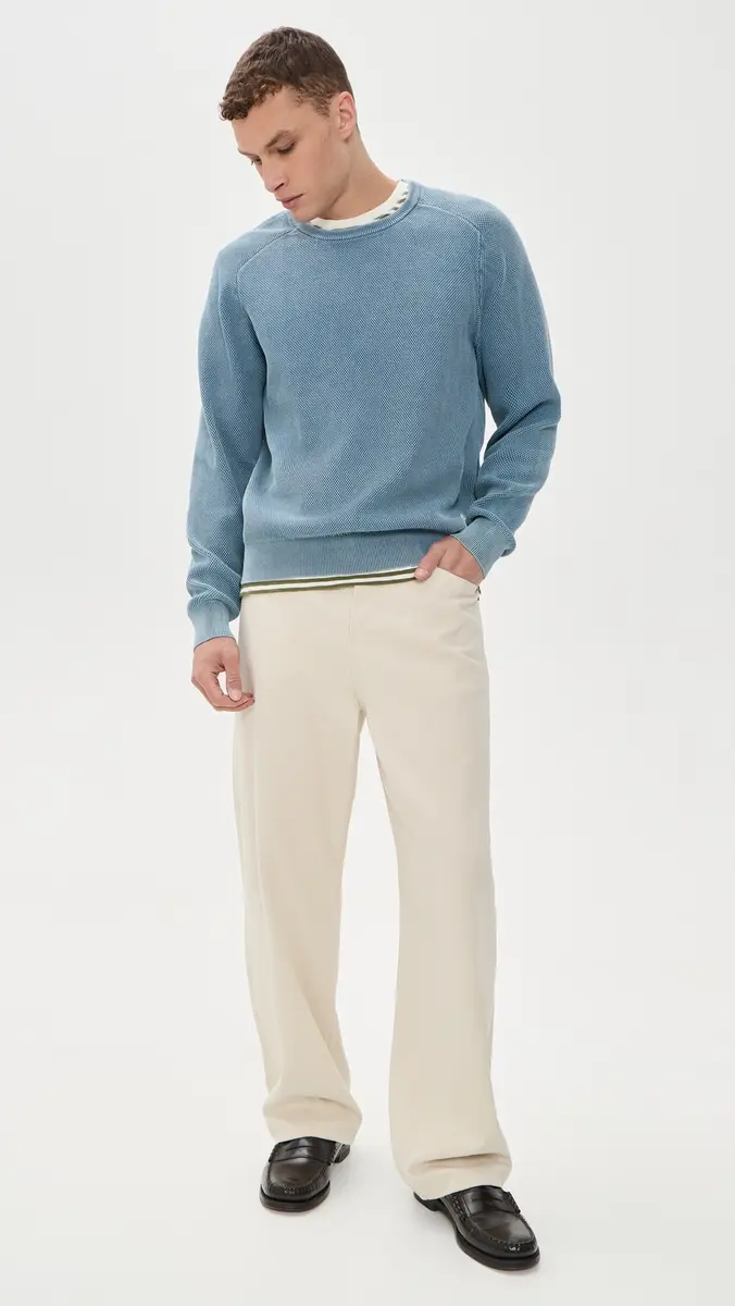 Rhythm Polu Crew Knit Sweater | Thumbnail 5 Rhythm Polu Crew Knit Sweater | Thumbnail 5