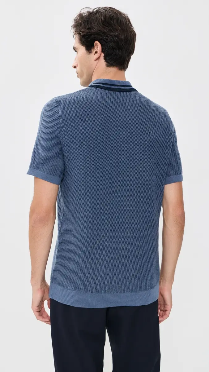 Rhone Fine Knit Sweater Polo | Thumbnail 3 Rhone Fine Knit Sweater Polo | Thumbnail 3