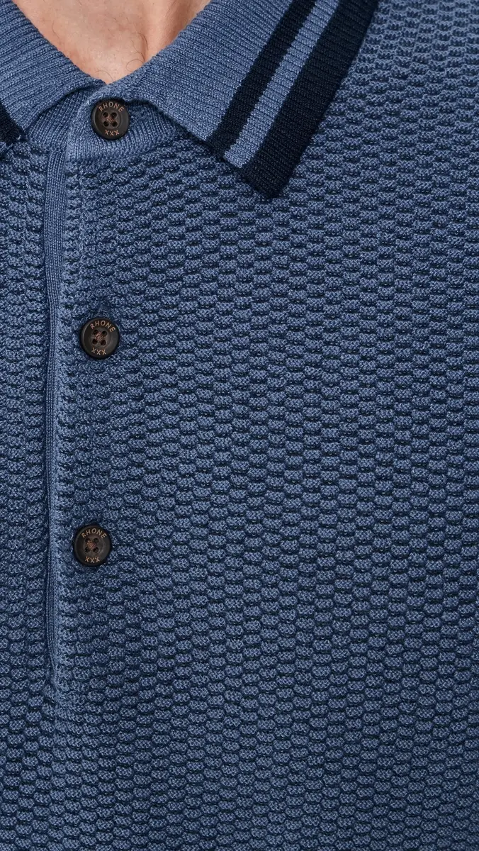 Rhone Fine Knit Sweater Polo | Thumbnail 6 Rhone Fine Knit Sweater Polo | Thumbnail 6