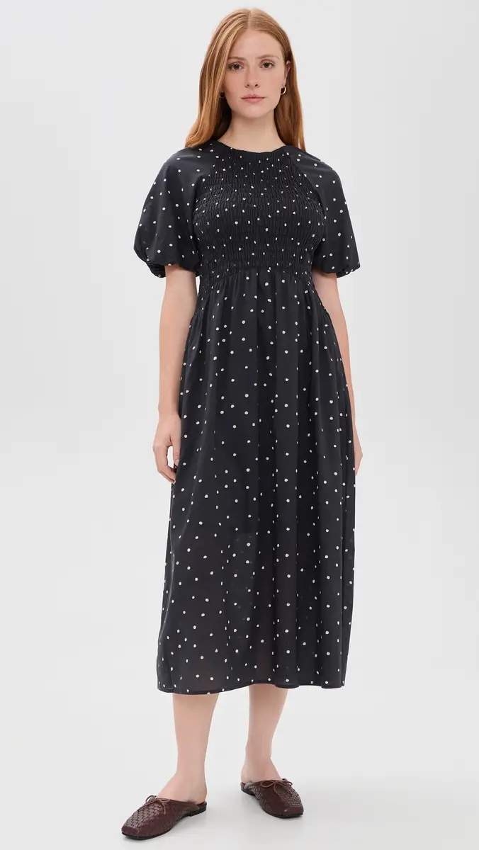 Marine Layer Gigi Smocked Dress | Thumbnail 2