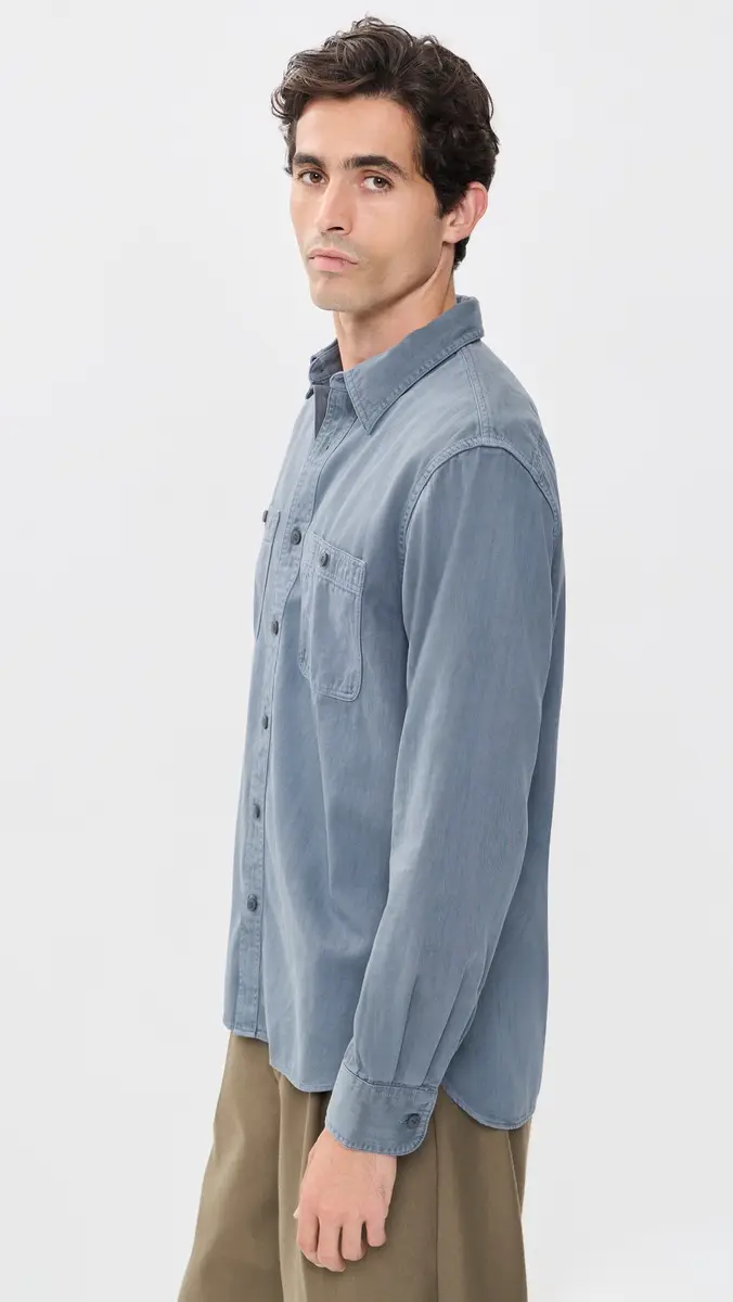 Madewell Long Sleeve Workshirt | Thumbnail 4 Madewell Long Sleeve Workshirt | Thumbnail 4