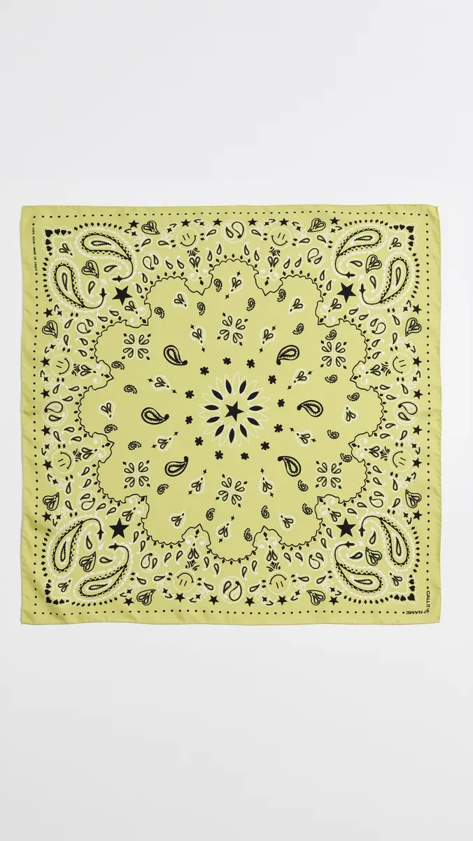 CALL IT BY YOUR NAME Silk Bandana Small | Thumbnail 4 CALL IT BY YOUR NAME Silk Bandana Small | Thumbnail 4