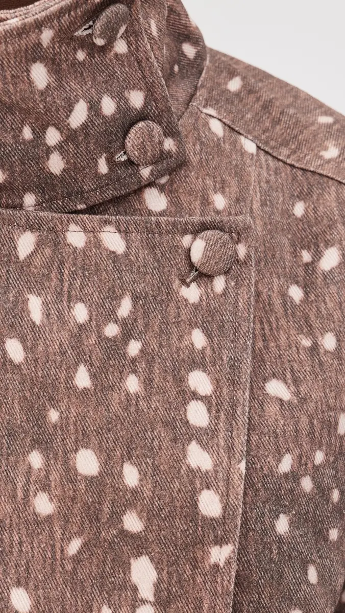 Bailey Rose Cow Print Jacket | Thumbnail 6 Bailey Rose Cow Print Jacket | Thumbnail 6