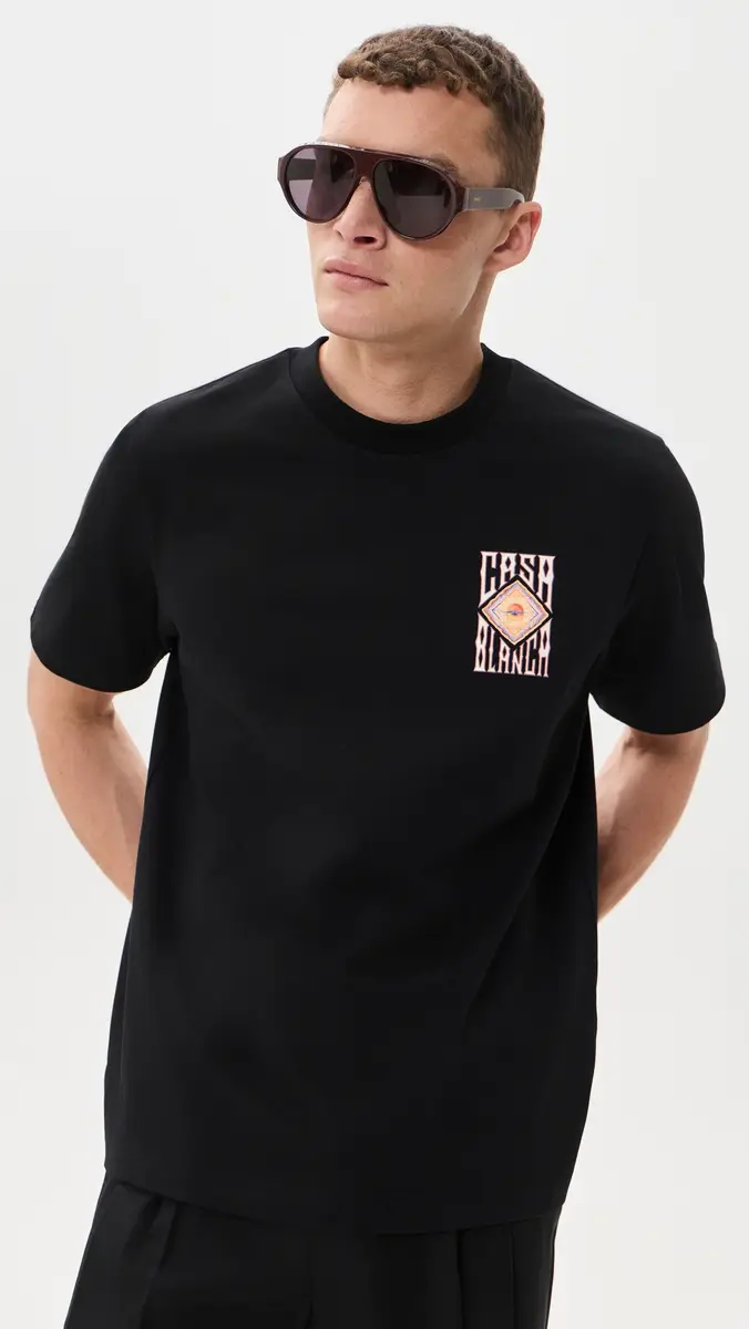 Casablanca Hermons Mirage Printed Classic Tee | Thumbnail 2 Casablanca Hermons Mirage Printed Classic Tee | Thumbnail 2