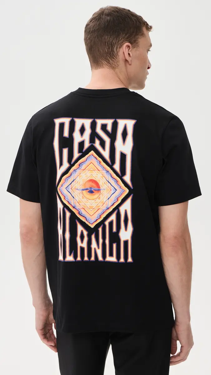 Casablanca Hermons Mirage Printed Classic Tee | Thumbnail 3 Casablanca Hermons Mirage Printed Classic Tee | Thumbnail 3