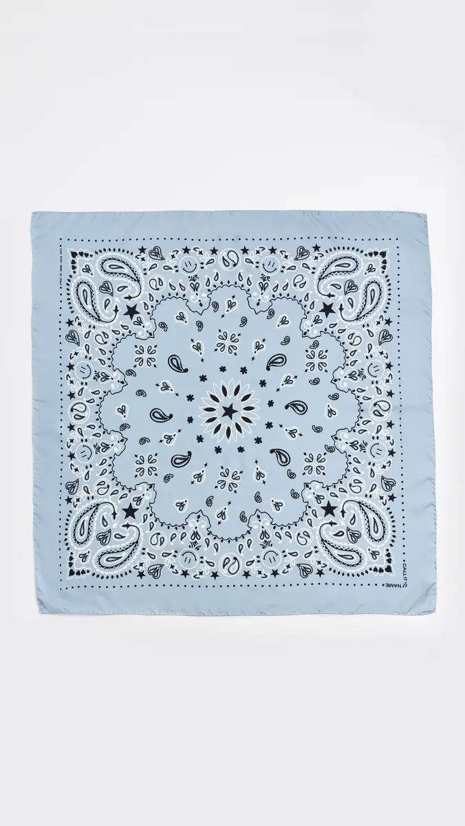 CALL IT BY YOUR NAME Silk Bandana Large | Thumbnail 5 CALL IT BY YOUR NAME Silk Bandana Large | Thumbnail 5