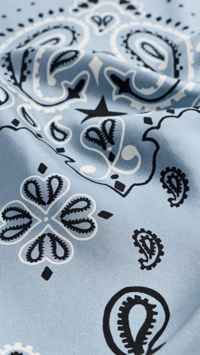 CALL IT BY YOUR NAME Silk Bandana Large | Thumbnail 6 CALL IT BY YOUR NAME Silk Bandana Large | Thumbnail 6