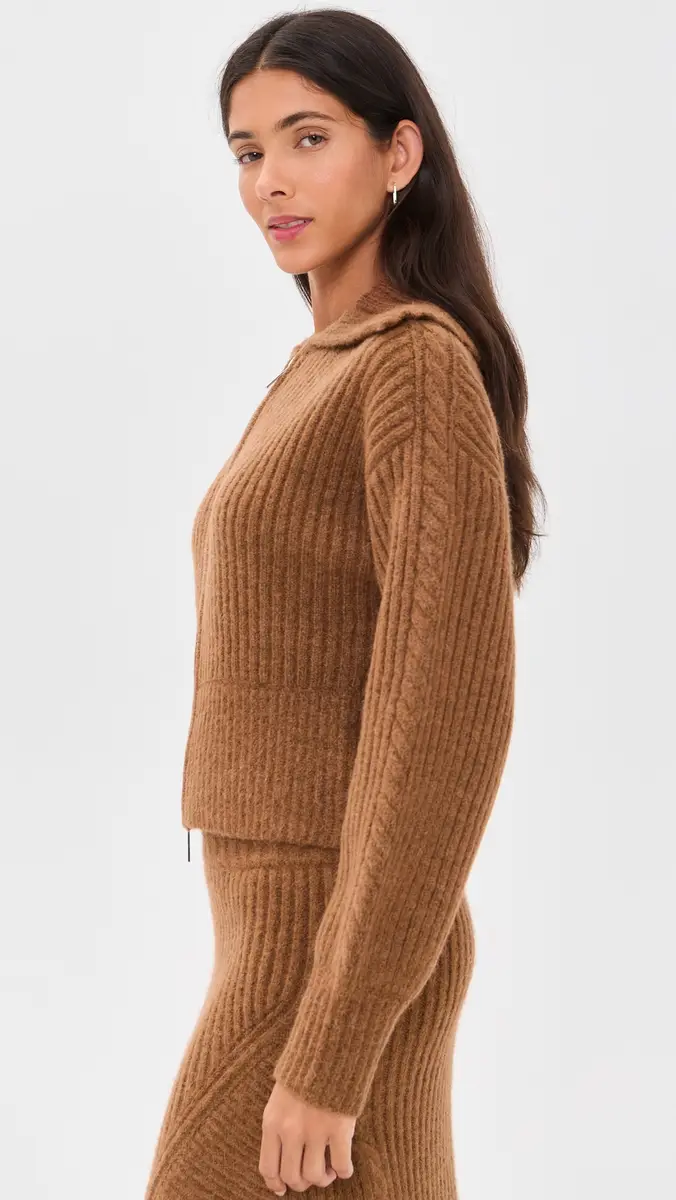 Amur Emery Cable Knit Cardigan | Thumbnail 4