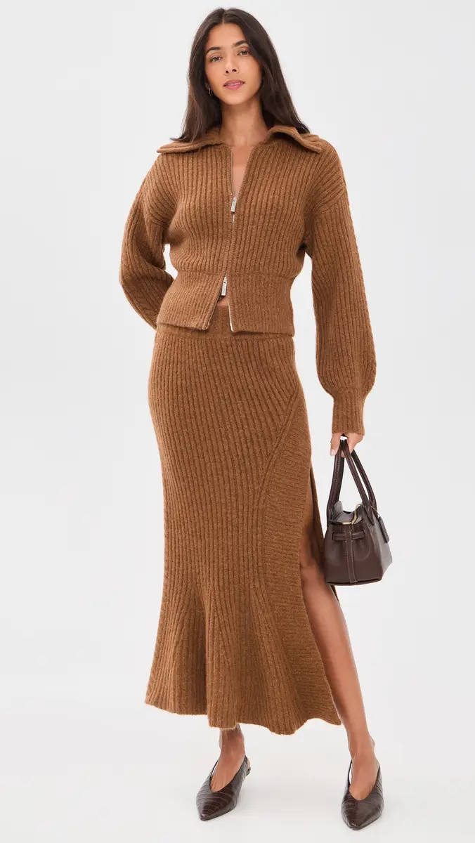Amur Emery Cable Knit Cardigan | Thumbnail 5
