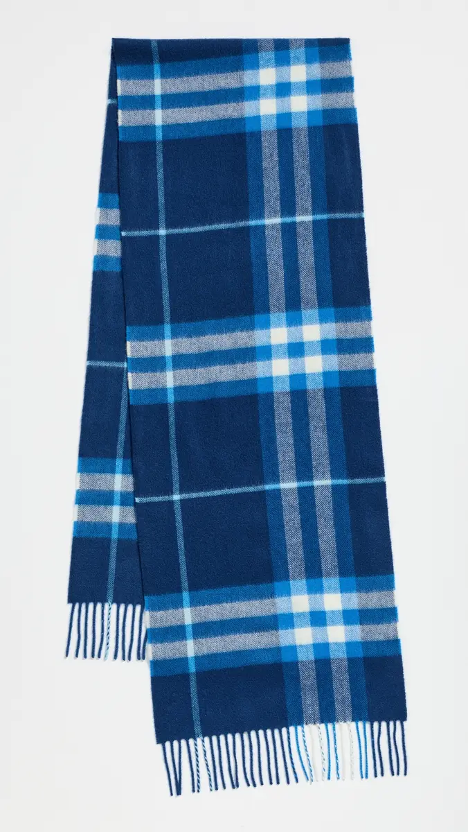 Burberry Giant Check Cashmere Scarf | Thumbnail 2 Burberry Giant Check Cashmere Scarf | Thumbnail 2