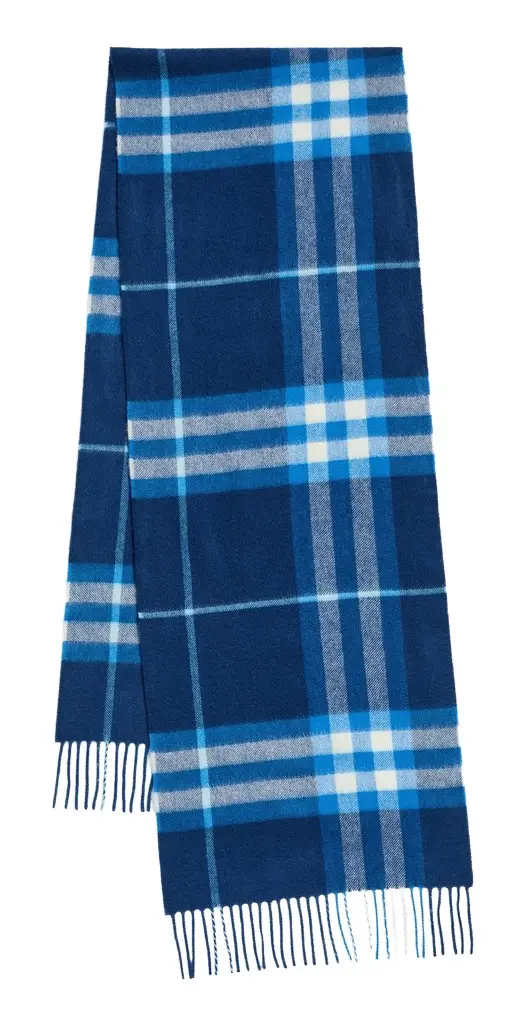 Burberry Giant Check Cashmere Scarf | Image 1 Burberry Giant Check Cashmere Scarf | Image 1