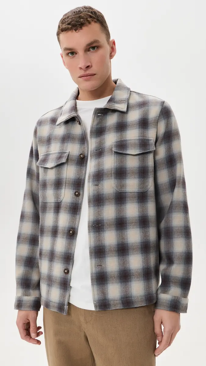 Rhythm Polar Bond Flannel Shacket | Thumbnail 2 Rhythm Polar Bond Flannel Shacket | Thumbnail 2