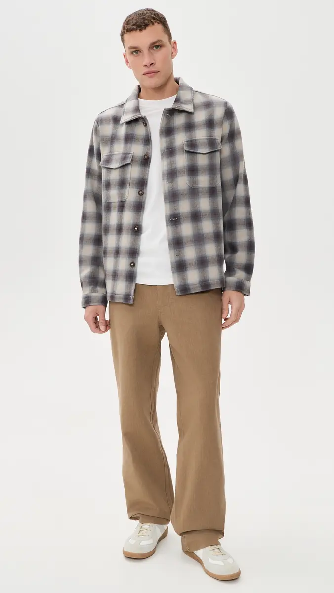 Rhythm Polar Bond Flannel Shacket | Thumbnail 5 Rhythm Polar Bond Flannel Shacket | Thumbnail 5