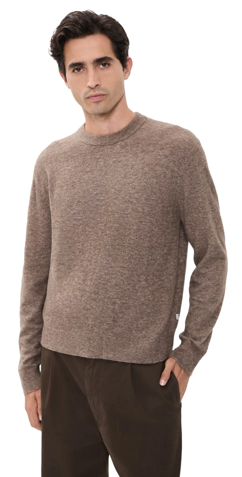 Gavin Boucle Knit Crewneck Sweater