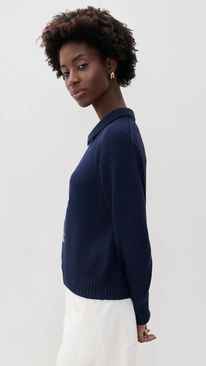 RLX Ralph Lauren Long Sleeve Collared Pullover Sweater | Thumbnail 4 RLX Ralph Lauren Long Sleeve Collared Pullover Sweater | Thumbnail 4