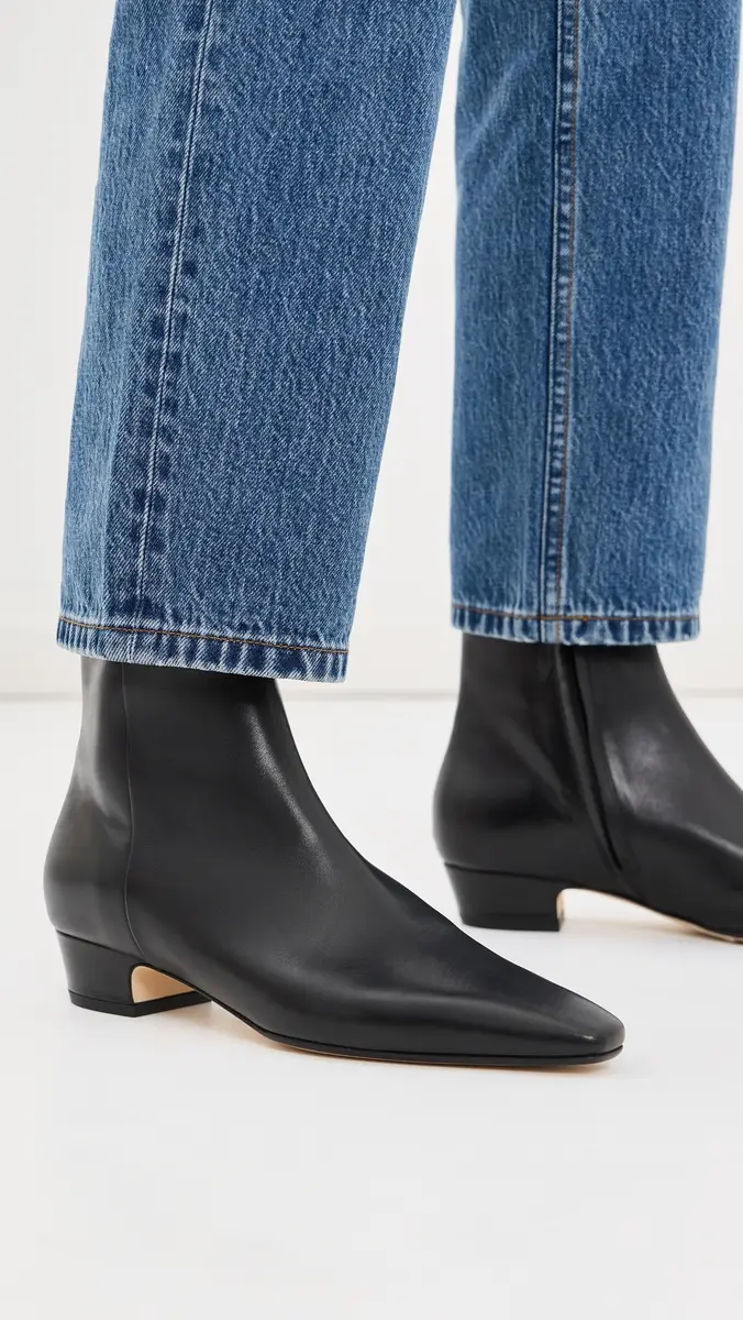 aeyde Lilia Leather Ankle Boots | Thumbnail 3 aeyde Lilia Leather Ankle Boots | Thumbnail 3