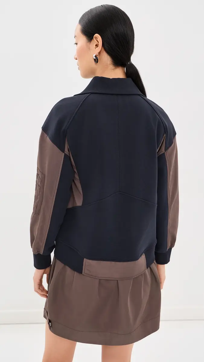 3.1 Phillip Lim French Terry Nylon Combo Utility Dress | Thumbnail 3 3.1 Phillip Lim French Terry Nylon Combo Utility Dress | Thumbnail 3