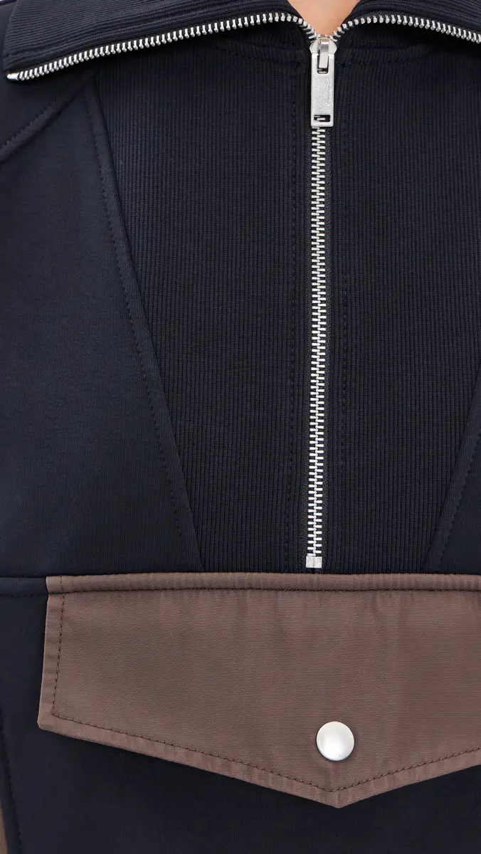 3.1 Phillip Lim French Terry Nylon Combo Utility Dress | Thumbnail 6 3.1 Phillip Lim French Terry Nylon Combo Utility Dress | Thumbnail 6
