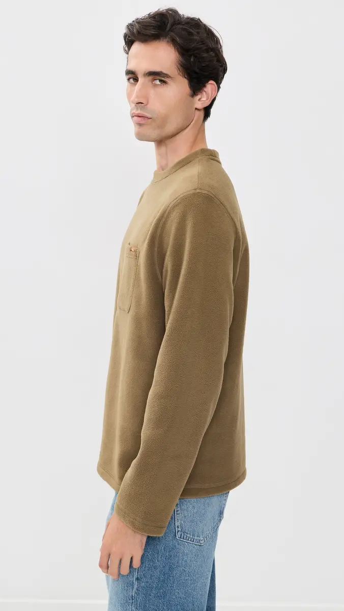 Rhythm Awake Polar Fleece Sweatshirt | Thumbnail 4 Rhythm Awake Polar Fleece Sweatshirt | Thumbnail 4