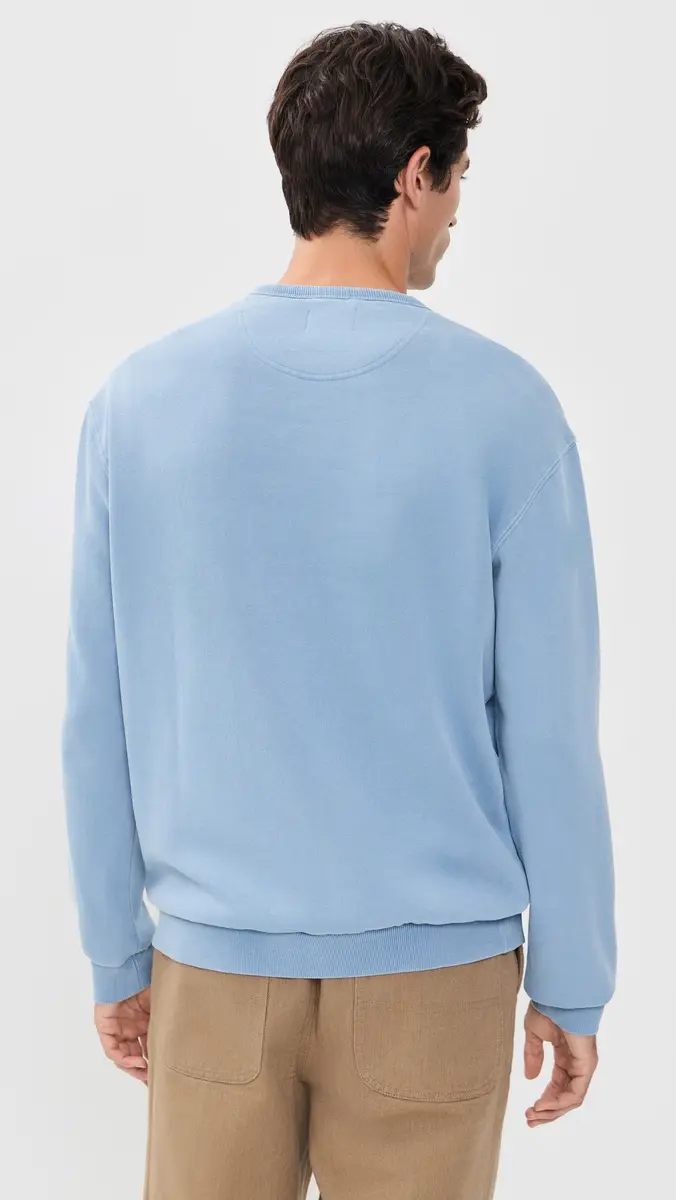 Marine Layer Relaxed Cloud 9 Fleece Crew Neck Sweatshirt | Thumbnail 3
