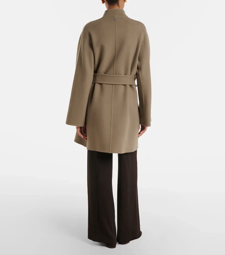 AGNONA Cashmere wrap coat | Thumbnail 4