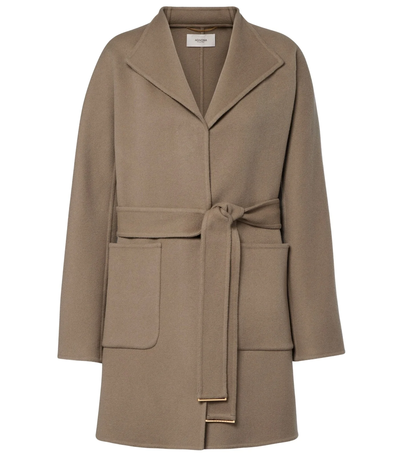 AGNONA Cashmere wrap coat
