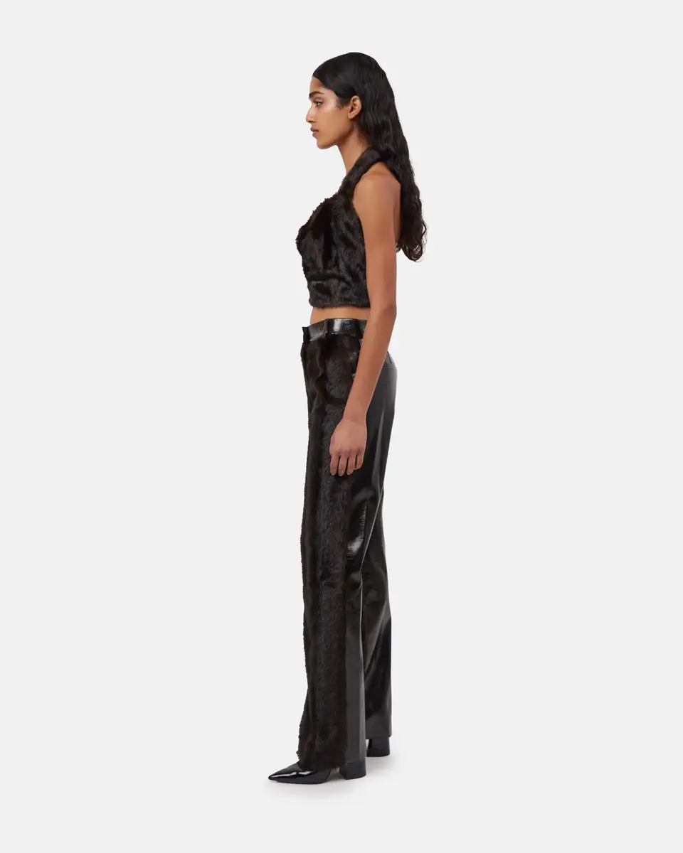 Aknvas The Barberini pants in faux mink | Thumbnail 6