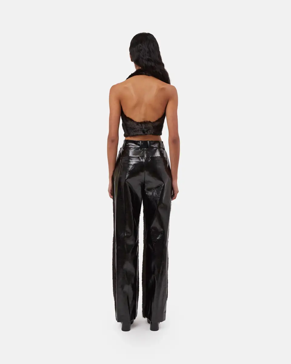 Aknvas The Barberini pants in faux mink | Thumbnail 7