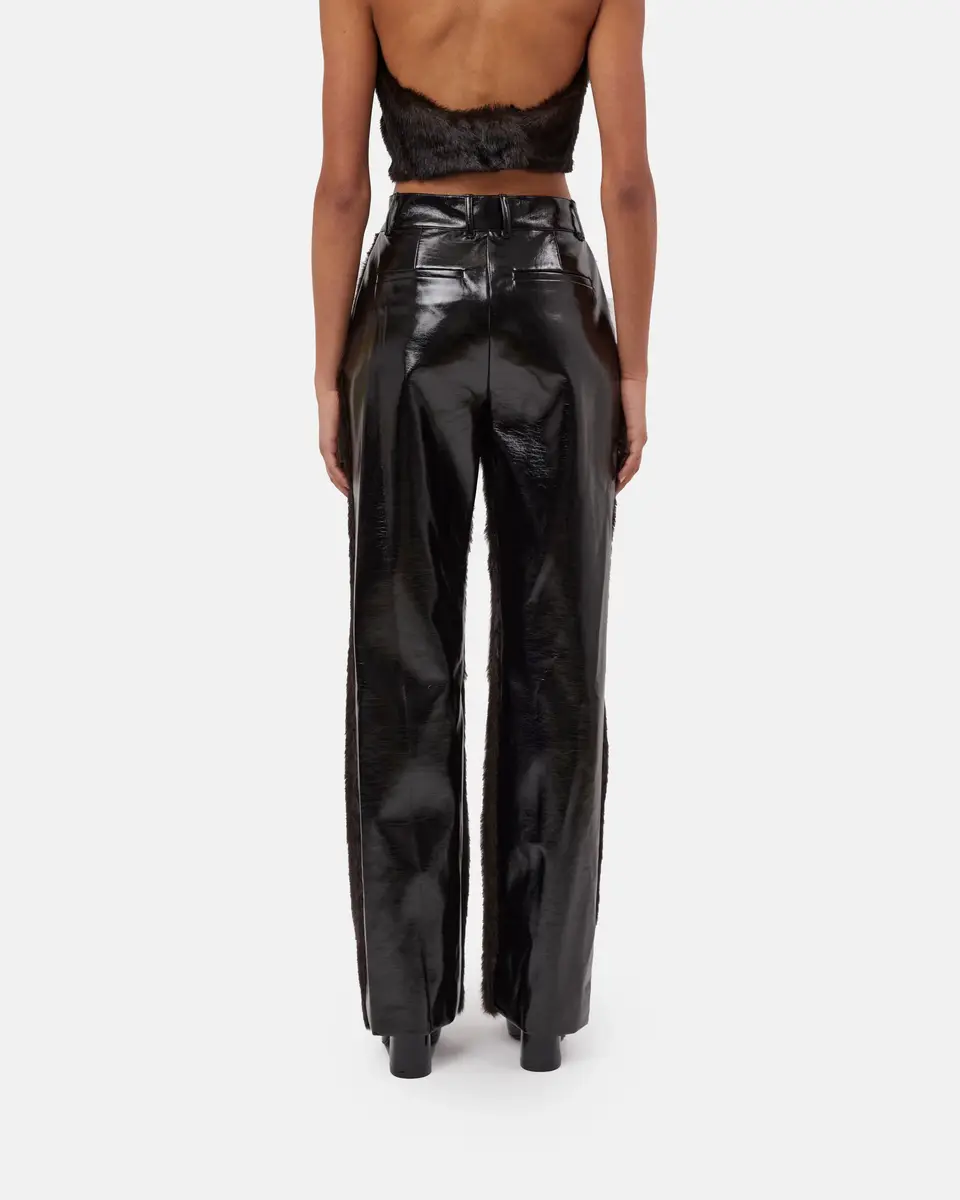 Aknvas The Barberini pants in faux mink | Thumbnail 8
