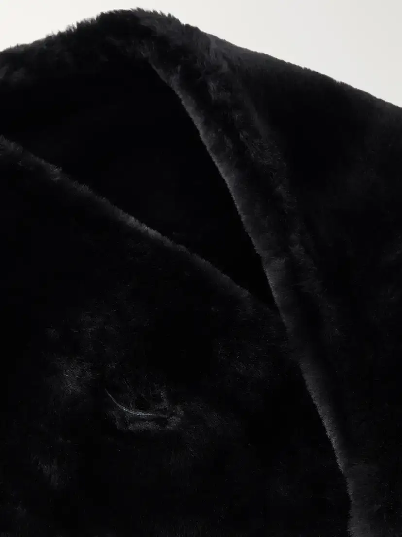 Nour Hammour Sena Shearling Scarf | Thumbnail 4 Nour Hammour Sena Shearling Scarf | Thumbnail 4
