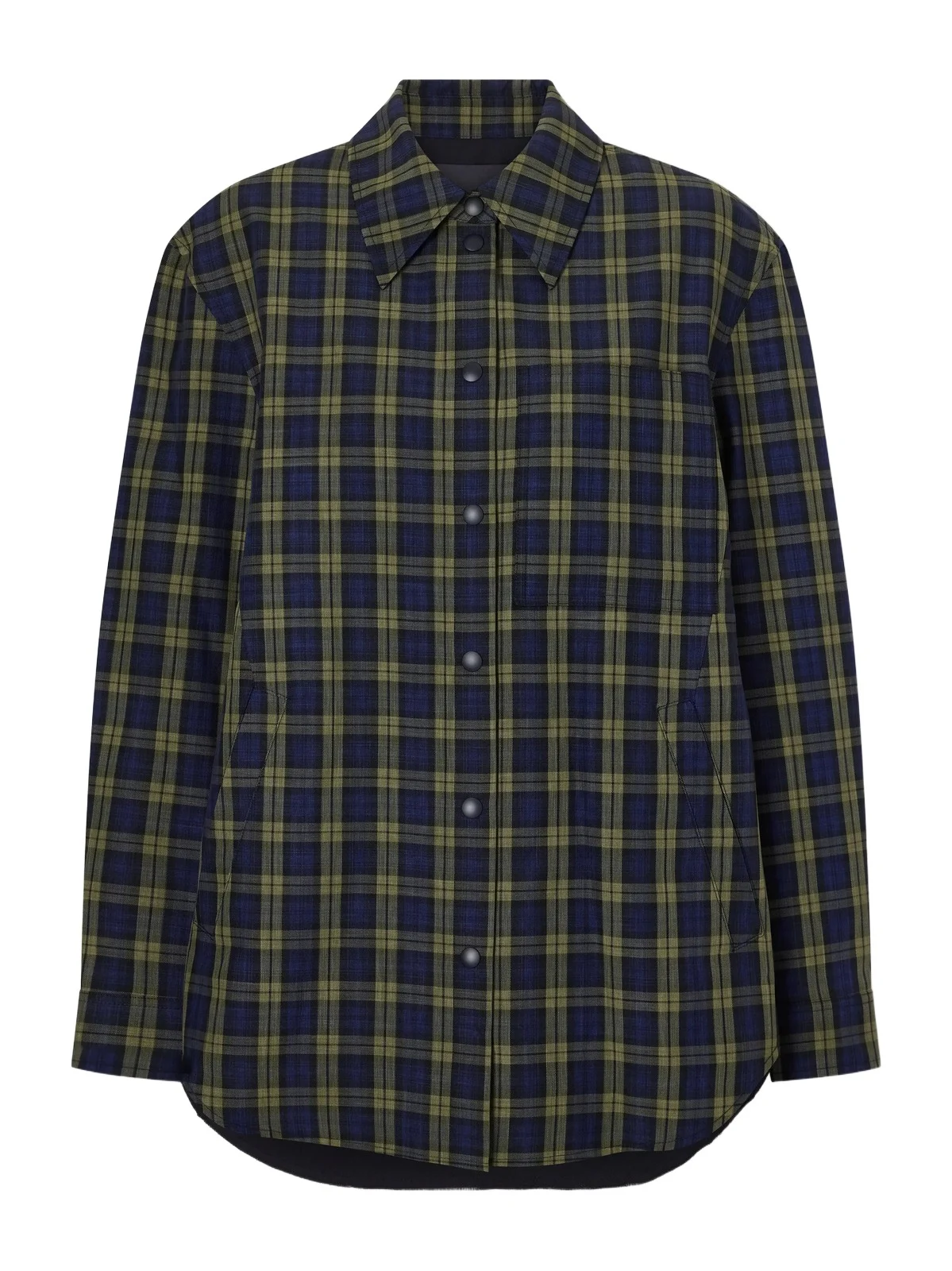 Tibi Checked Shirt Jacket