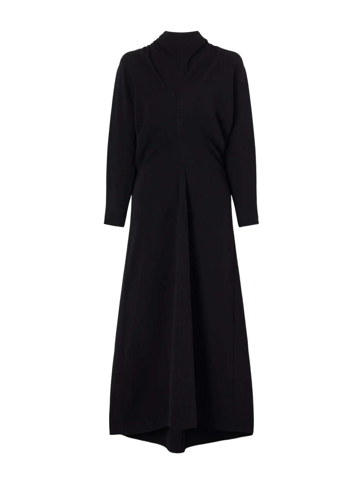 TOTEME Tie-detailed Draped Cady Maxi Dress