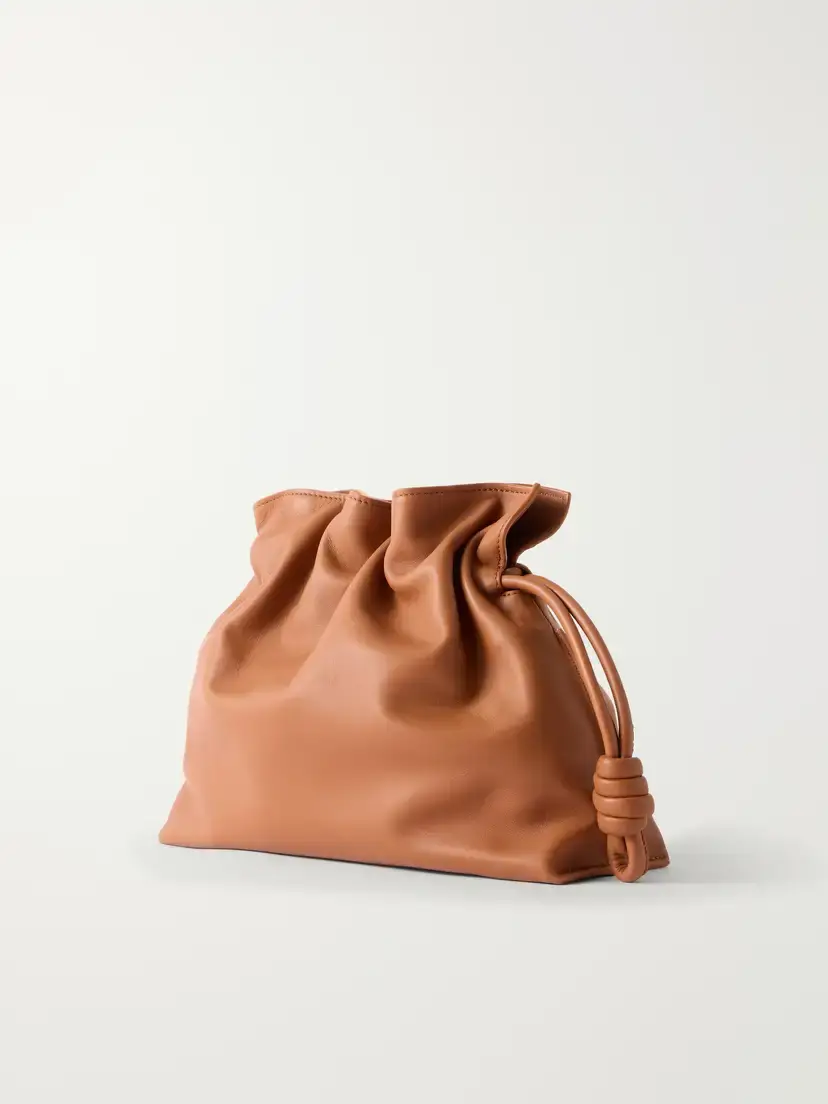 Loewe Flamenco Medium Leather Clutch | Thumbnail 4