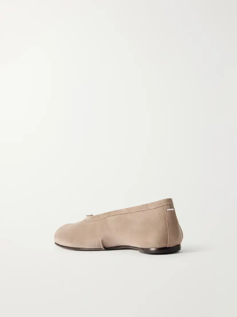 Maison Margiela Tabi Split-toe Suede Ballet Flats | Thumbnail 3