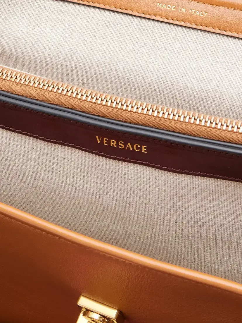 Versace Medium Calf Leather Shoulder Bag | Thumbnail 6 Versace Medium Calf Leather Shoulder Bag | Thumbnail 6