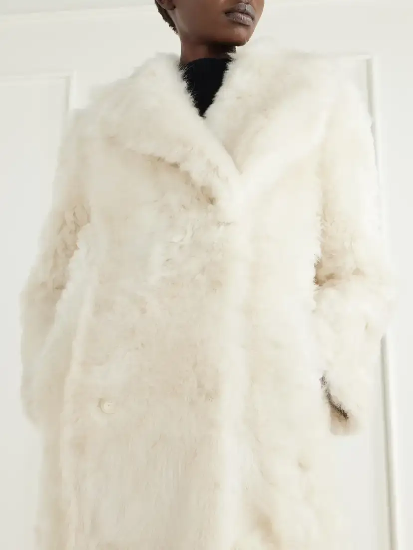 Yves Salomon Shearling Coat | Thumbnail 4 Yves Salomon Shearling Coat | Thumbnail 4