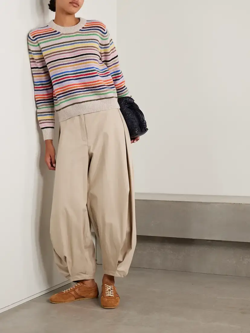 Suzie Kondi Kismet Striped Cashmere Sweater | Thumbnail 2