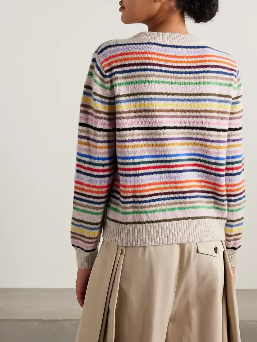 Suzie Kondi Kismet Striped Cashmere Sweater | Thumbnail 3