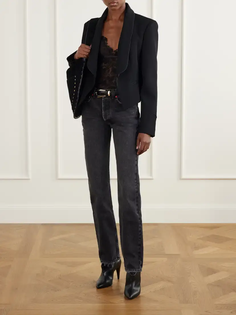 Isabel Marant Daya Mid-rise Straight-leg Jeans | Thumbnail 2 Isabel Marant Daya Mid-rise Straight-leg Jeans | Thumbnail 2