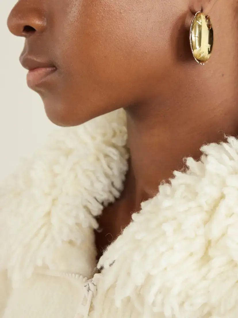 Loewe Inflated Balloon Silver And Gold-tone Earrings | Thumbnail 2 Loewe Inflated Balloon Silver And Gold-tone Earrings | Thumbnail 2