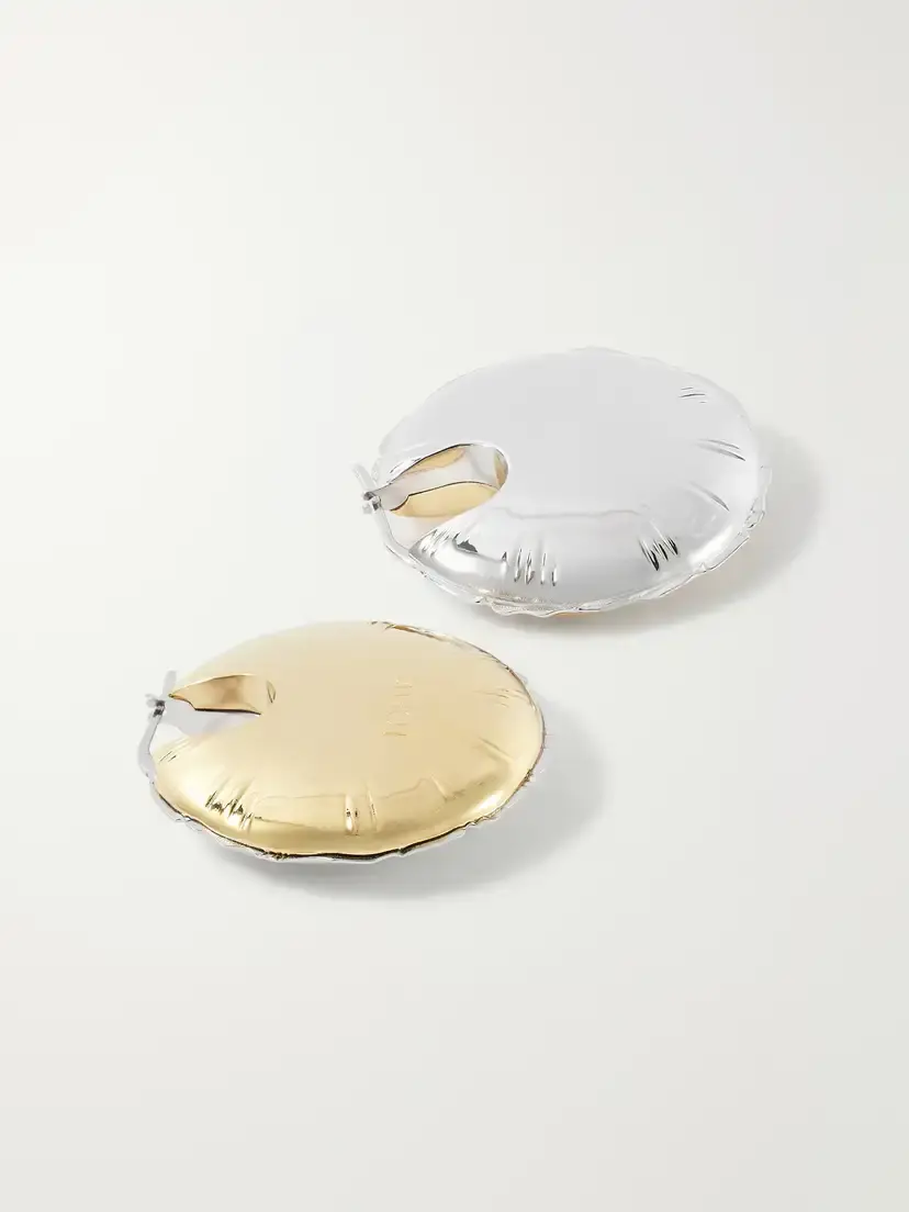 Loewe Inflated Balloon Silver And Gold-tone Earrings | Thumbnail 3 Loewe Inflated Balloon Silver And Gold-tone Earrings | Thumbnail 3