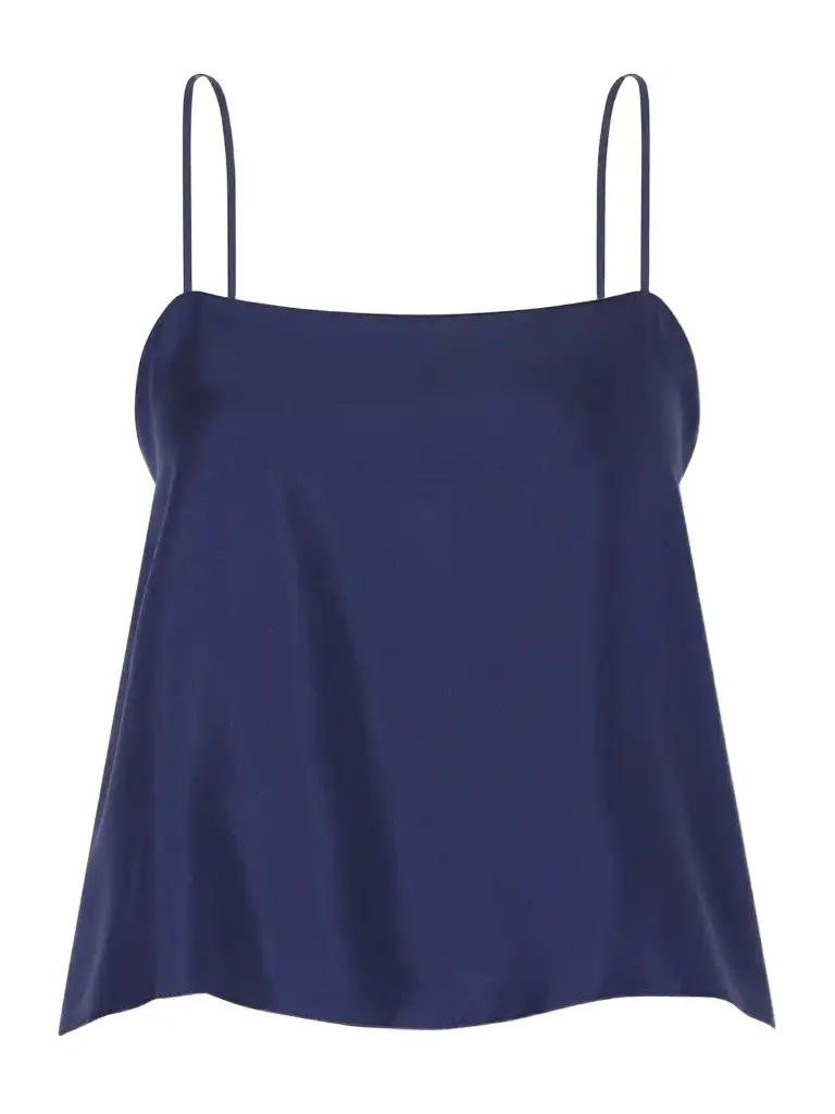 Comme Si Everyday Silk-satin Cami