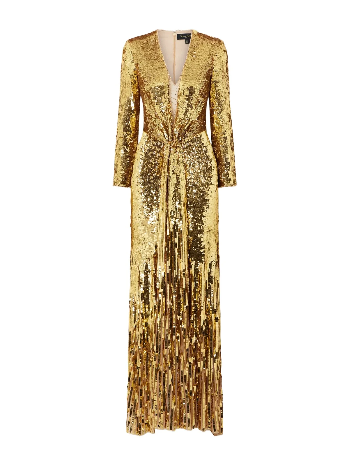 Narcissus Embellished Tulle Gown