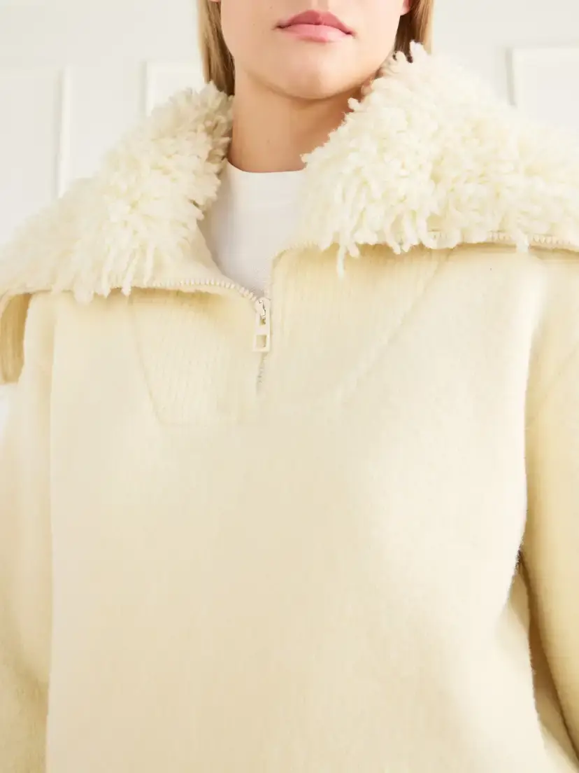 Loewe Logo-embroidered Wool-blend Sweater | Thumbnail 5