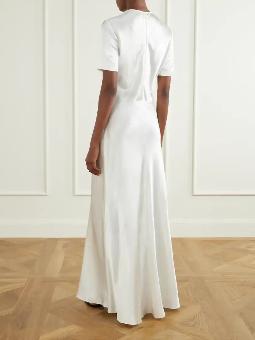 FFORME Akriti Satin-crepe Maxi Dress | Thumbnail 3