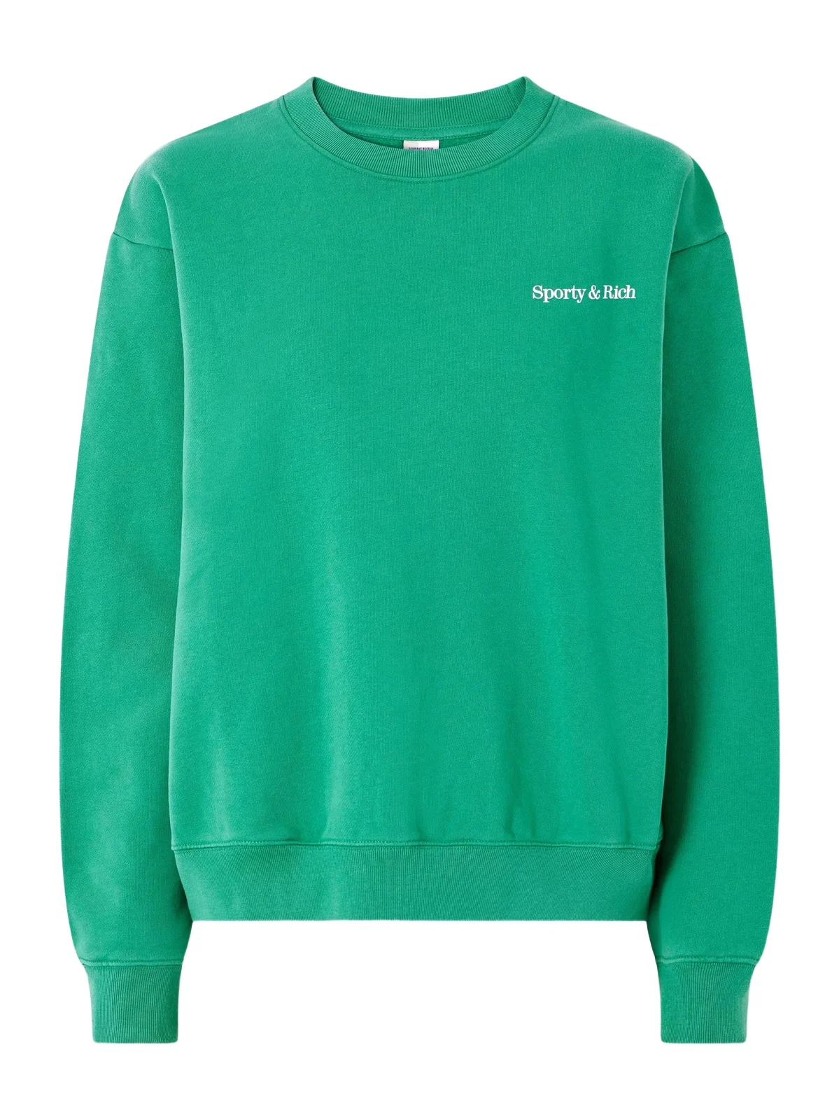 Sporty & Rich Fitness 94 Logo-printed Cotton-jersey Sweatshirt