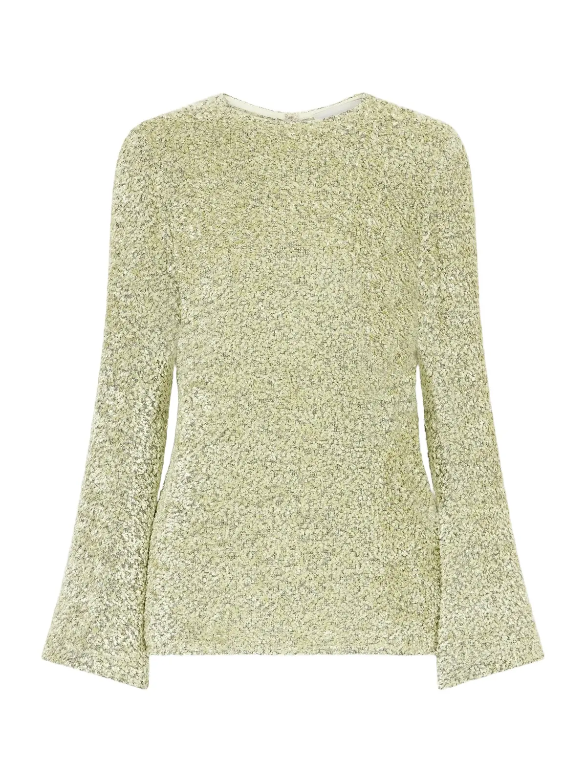 Elora Cut-out Lurex Chenille Blouse
