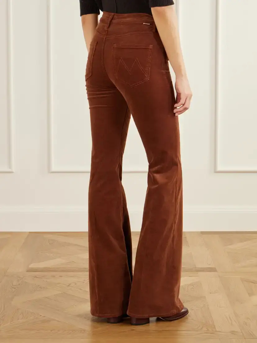 Mother The Doozy Cotton-blend Corduroy Flared Pants | Thumbnail 4