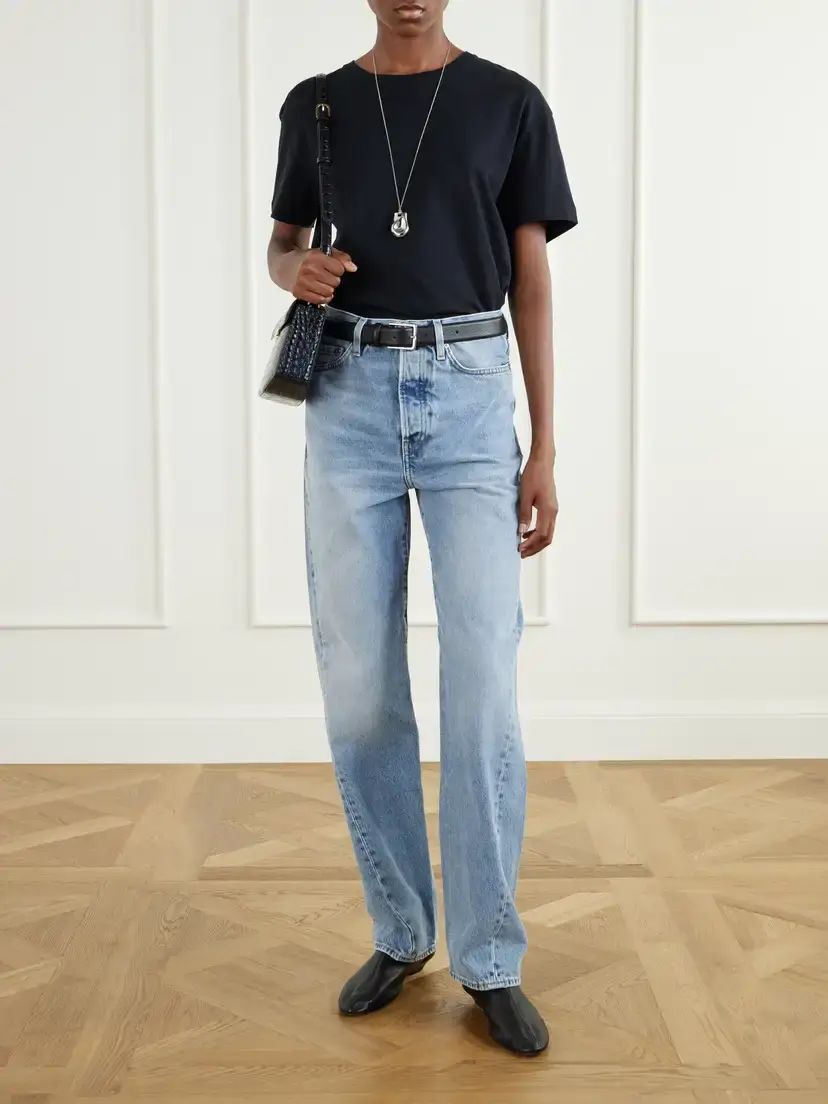 TOTEME Mid-rise Straight-leg Organic Jeans | Thumbnail 2 TOTEME Mid-rise Straight-leg Organic Jeans | Thumbnail 2
