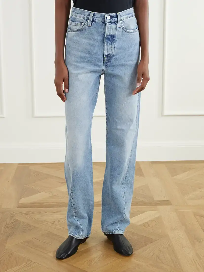 TOTEME Mid-rise Straight-leg Organic Jeans | Thumbnail 3 TOTEME Mid-rise Straight-leg Organic Jeans | Thumbnail 3